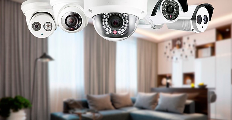 câmeras de segurança residencial